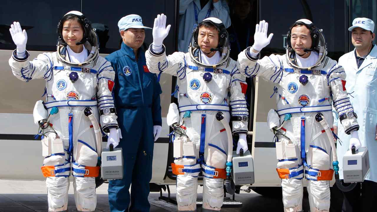 Chinese astronauts on six-month mission enter space station after the successful launch