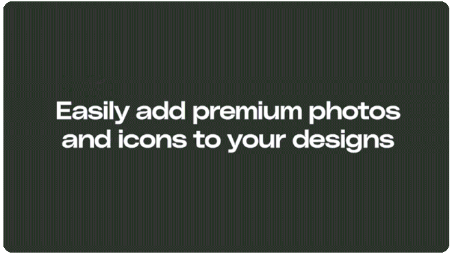 Envato app for Canva Drag-and-drop functionality within Canva enhances productivity.