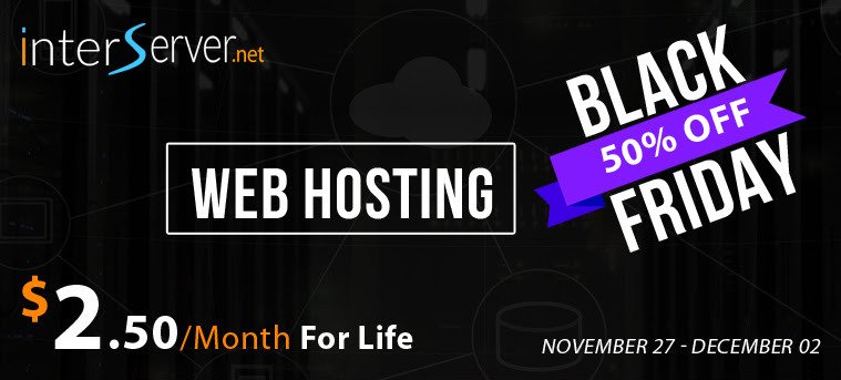 Interserver Black Friday Sale
