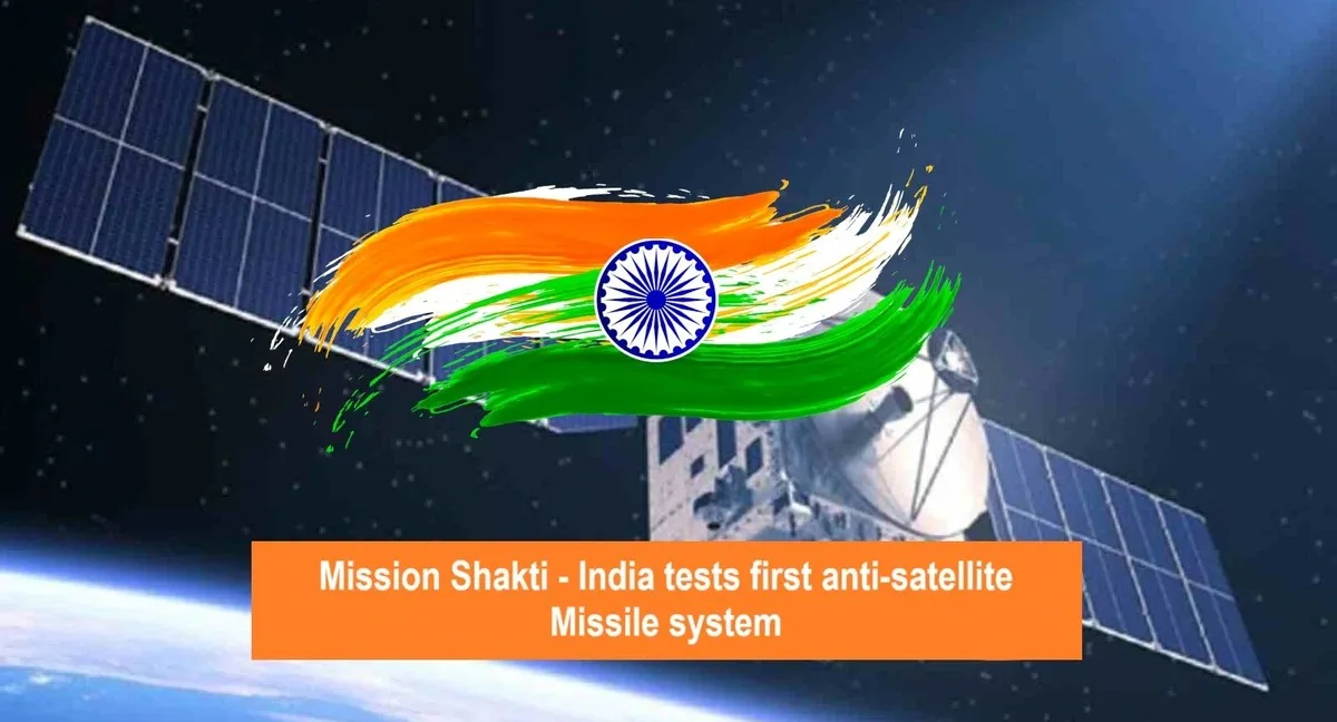 Mission Shakti: India tests first anti-satellite missile system