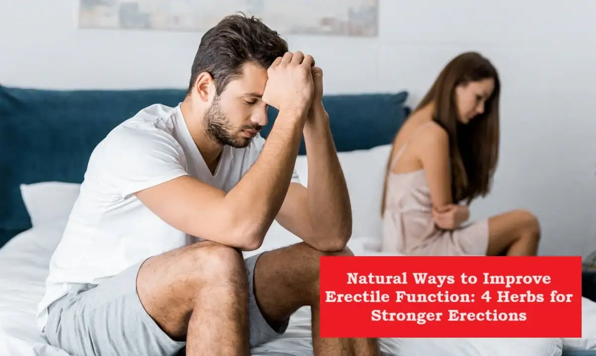 Natural Ways to Improve Erectile Function: 4 Herbs for Stronger Erections
