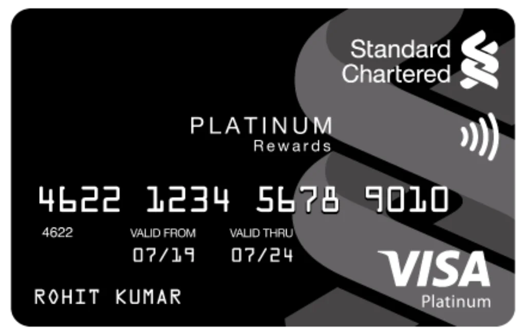 Standard Chartered Platinum Rewards credit card